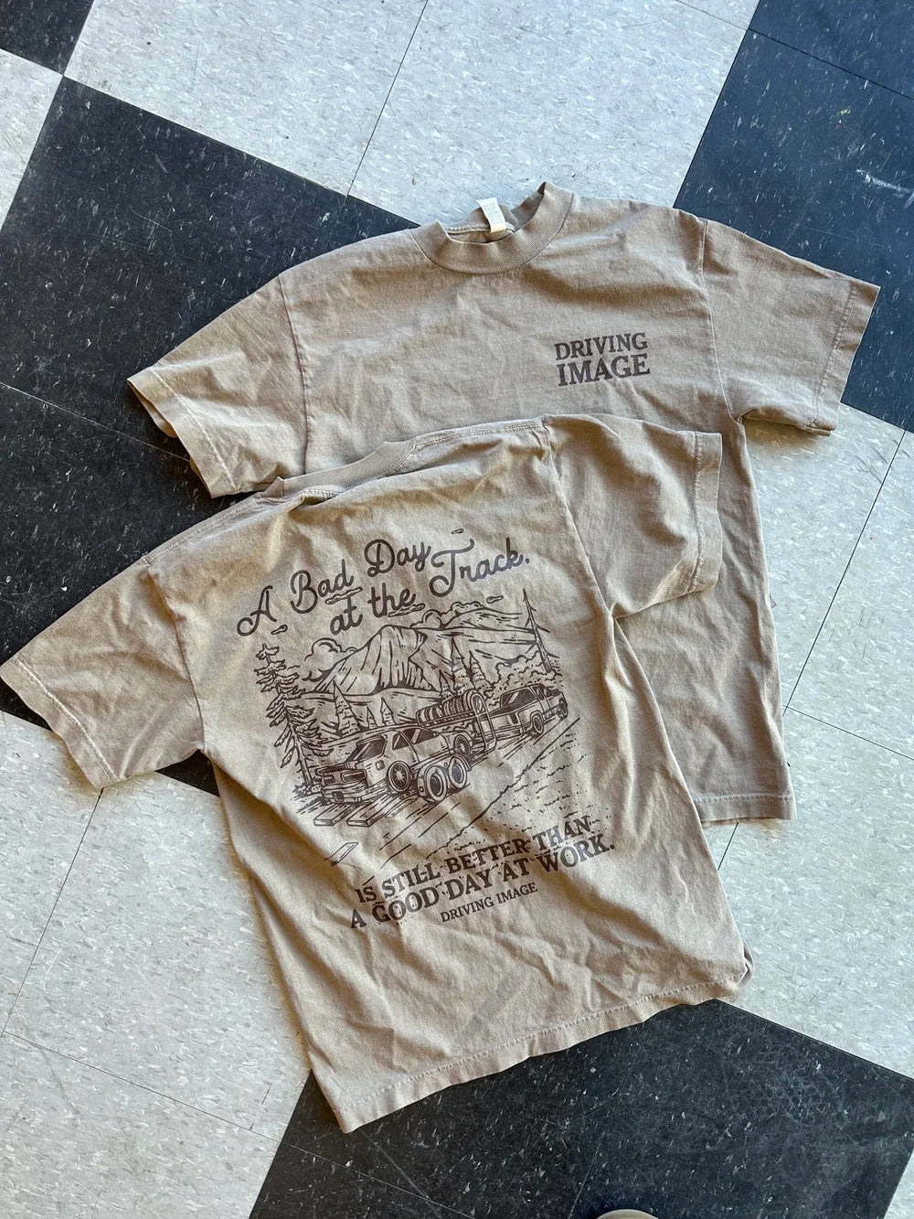 Bad Day at the Track - Brown